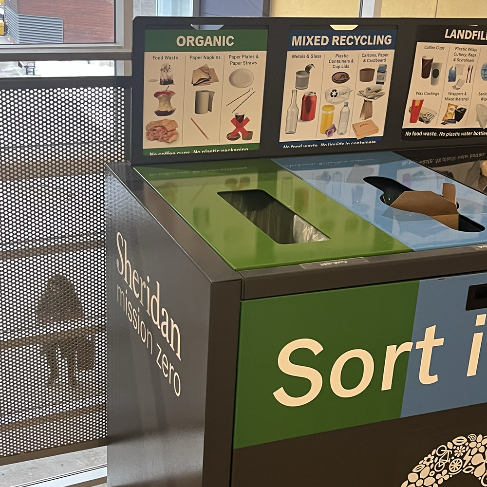 Sound of hitting a trash can