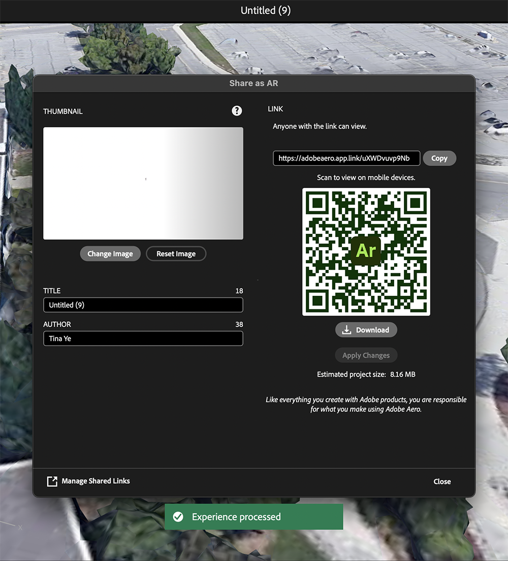 Testing to create a link for mobile app