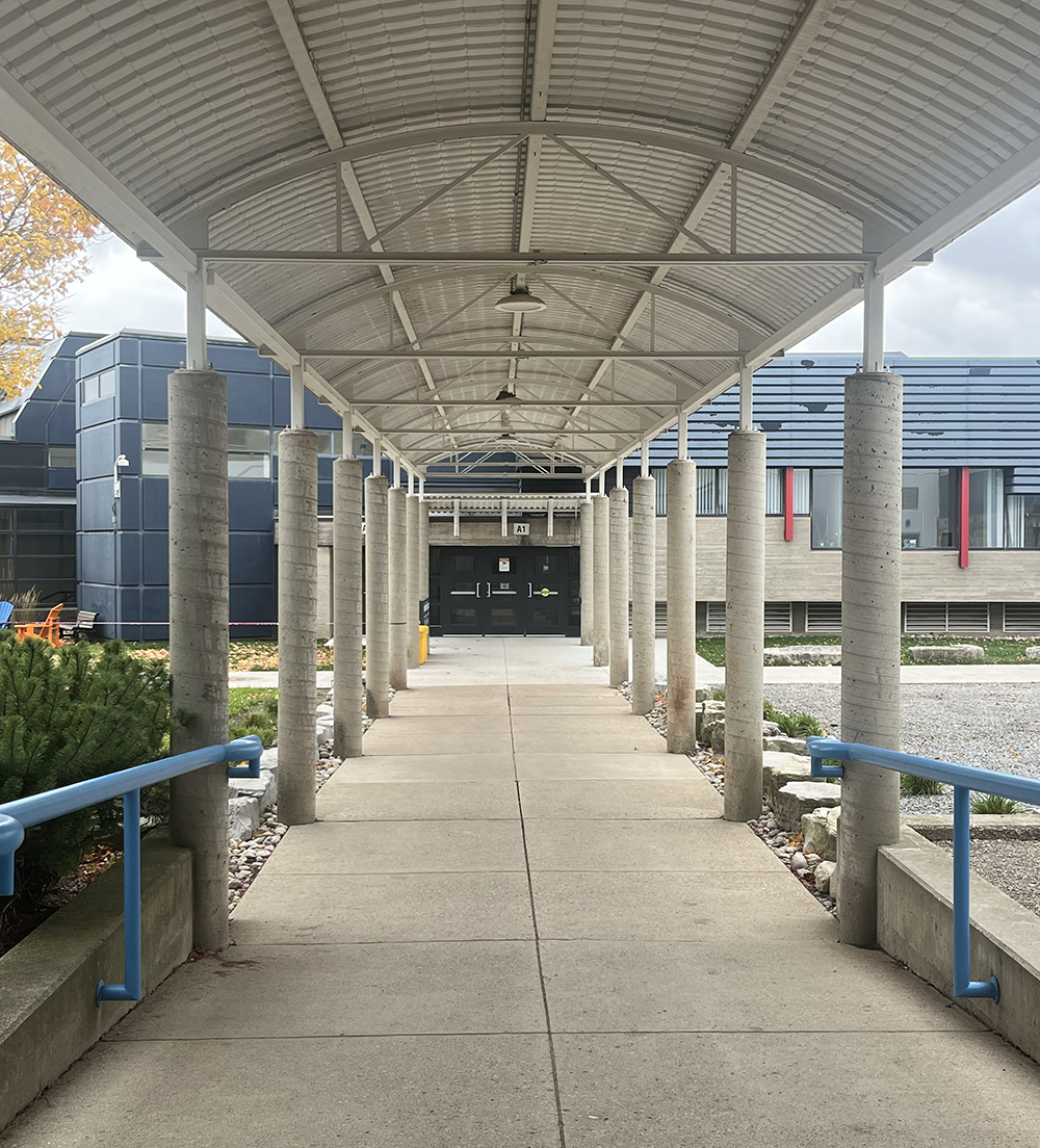 From this space, I can make some decorative models on Cinema 4D and place them on the pillars that can be a decoration and models should be suitable and collaborate with the space.